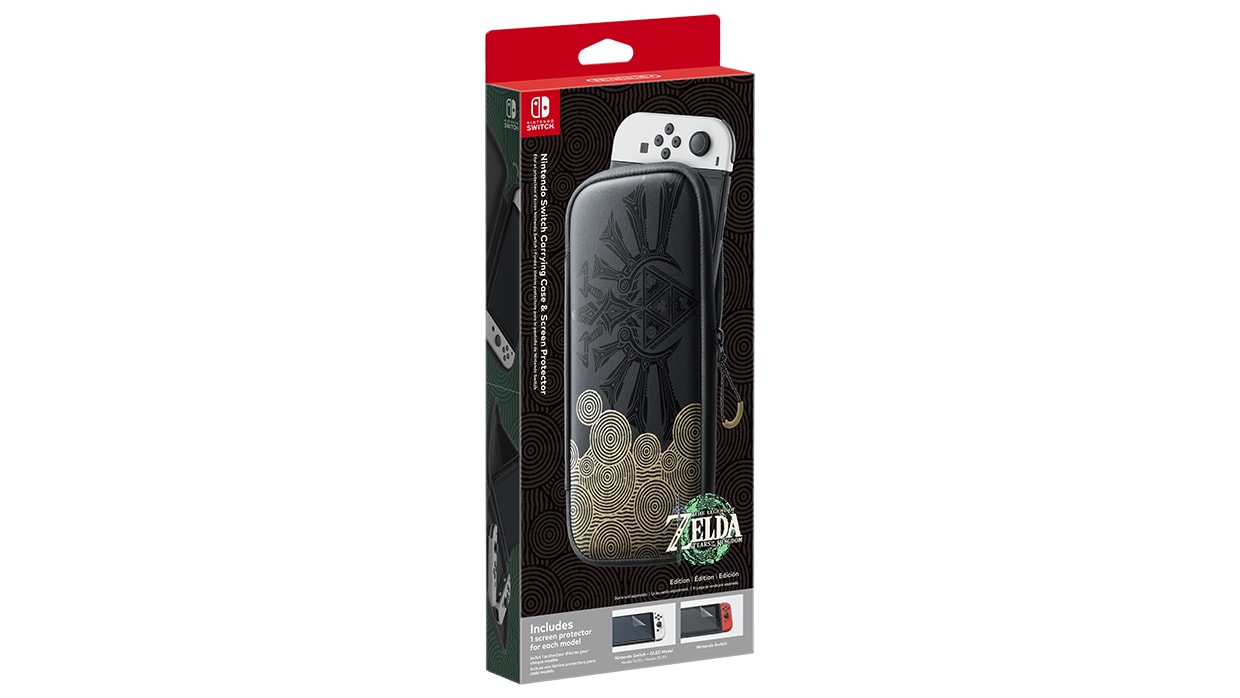 Nintendo Switch Carrying Case & Screen Protector The Legend of Zelda